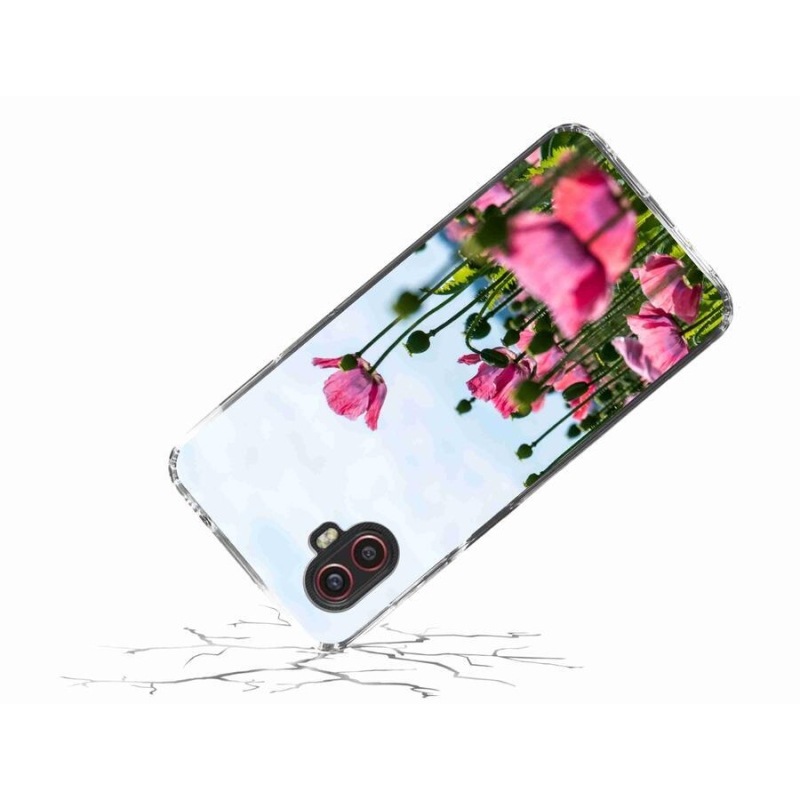 Gelový kryt mmCase na mobil Samsung Galaxy Xcover 6 Pro - vlčí mák