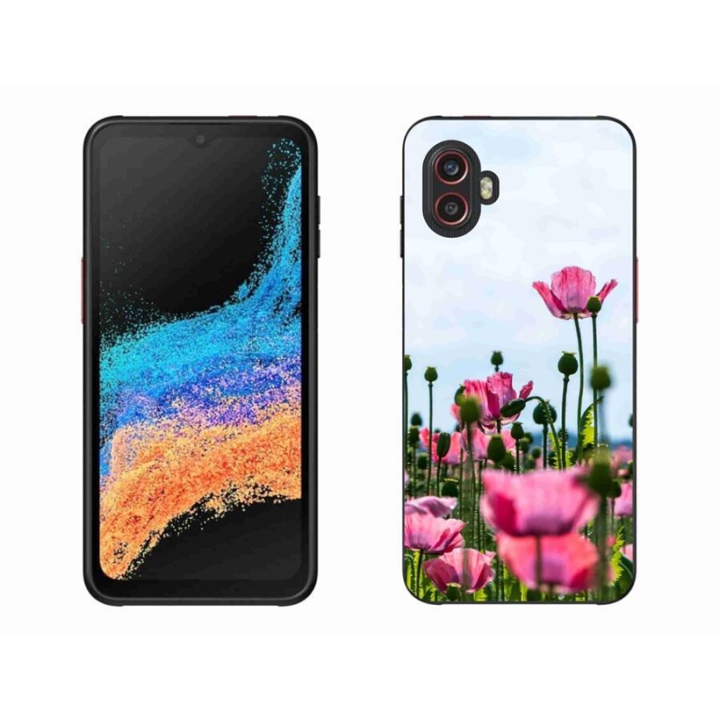 Gelový kryt mmCase na mobil Samsung Galaxy Xcover 6 Pro - vlčí mák
