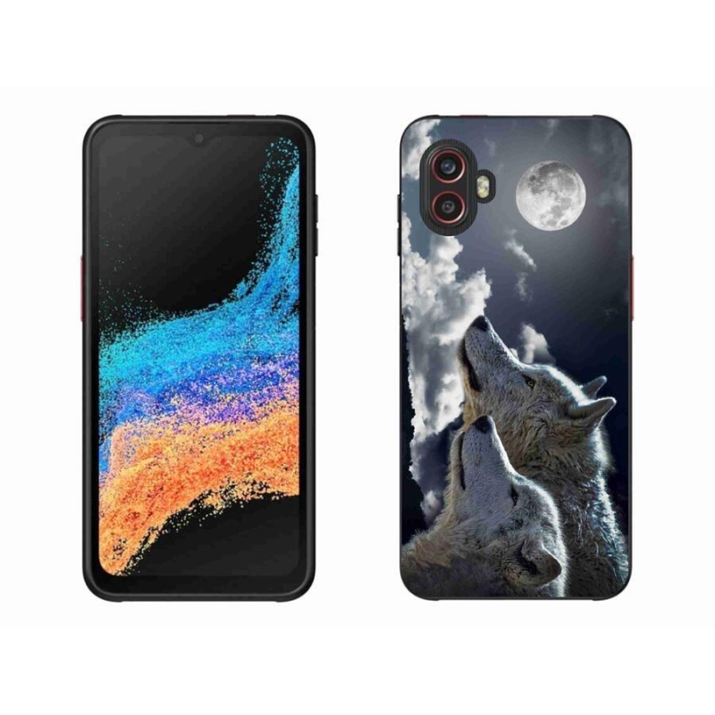 Gelový kryt mmCase na mobil Samsung Galaxy Xcover 6 Pro - vlci