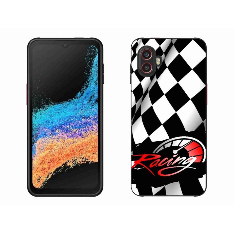 Gelový kryt mmCase na mobil Samsung Galaxy Xcover 6 Pro - závodění