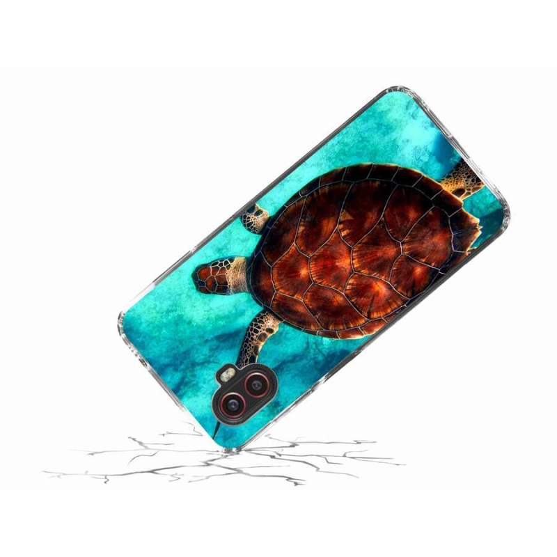 Gelový kryt mmCase na mobil Samsung Galaxy Xcover 6 Pro - želva