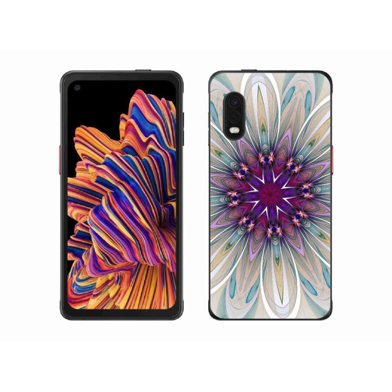 Gelový kryt mmCase na mobil Samsung Galaxy Xcover Pro - abstrakt 10