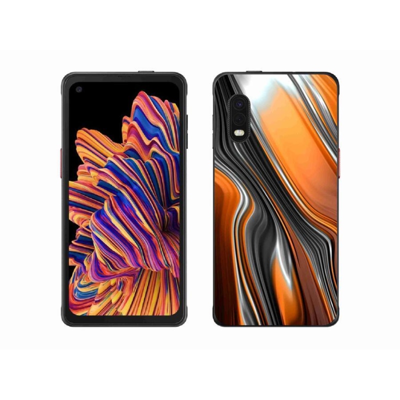 Gelový kryt mmCase na mobil Samsung Galaxy Xcover Pro - abstrakt 3
