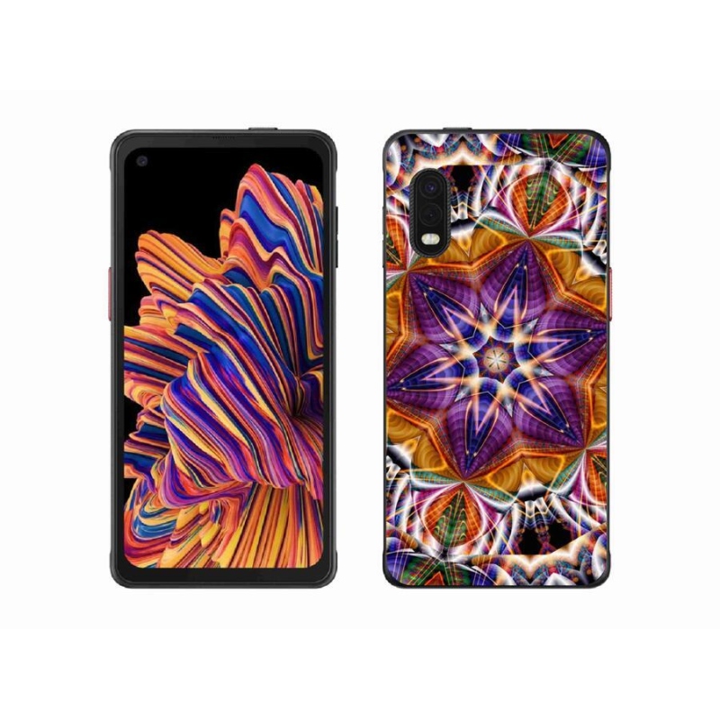 Gelový kryt mmCase na mobil Samsung Galaxy Xcover Pro - abstrakt 6