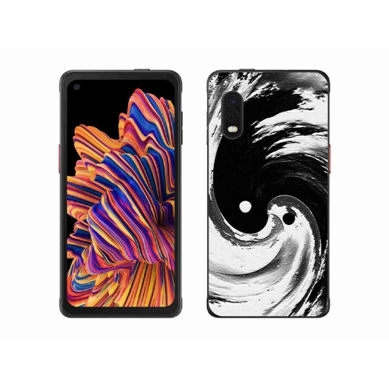 Gelový kryt mmCase na mobil Samsung Galaxy Xcover Pro - abstrakt 8