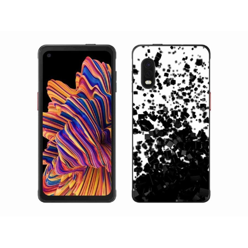 Gelový kryt mmCase na mobil Samsung Galaxy Xcover Pro - abstraktní vzor 1