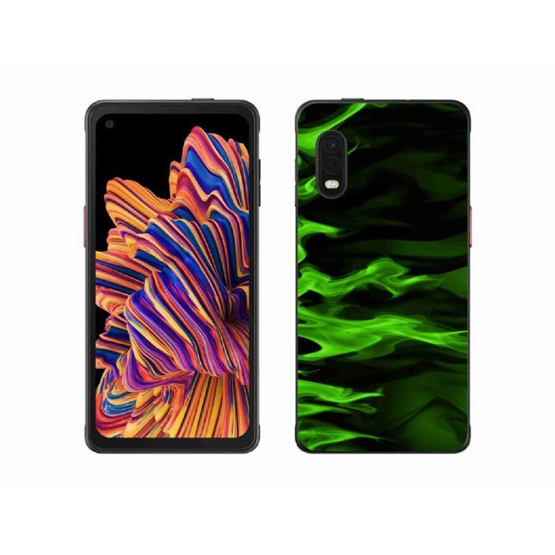 Gelový kryt mmCase na mobil Samsung Galaxy Xcover Pro - abstraktní vzor 10