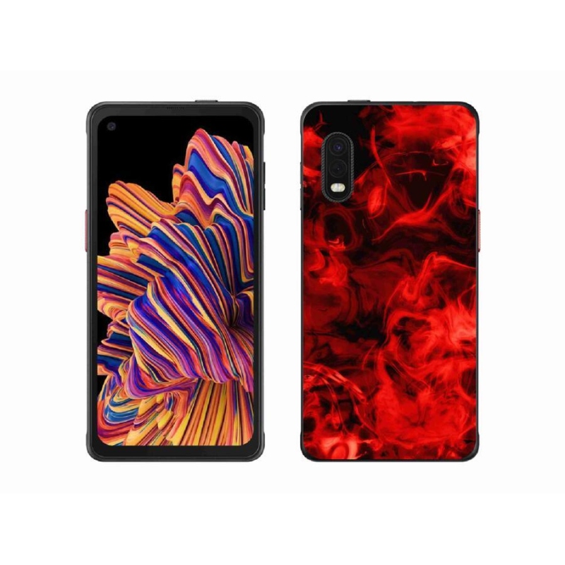 Gelový kryt mmCase na mobil Samsung Galaxy Xcover Pro - abstraktní vzor 11
