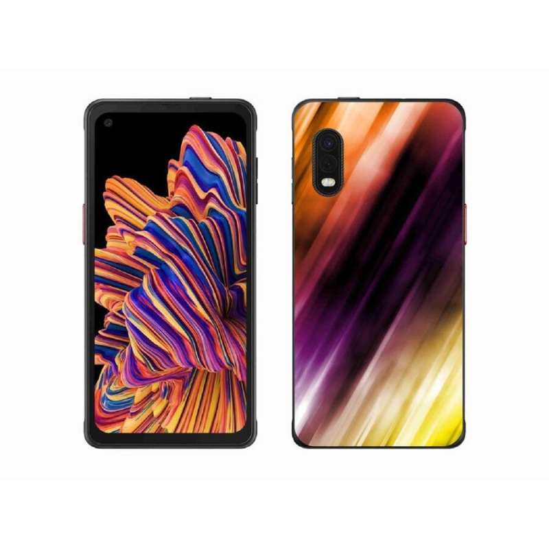 Gelový kryt mmCase na mobil Samsung Galaxy Xcover Pro - abstraktní vzor 5