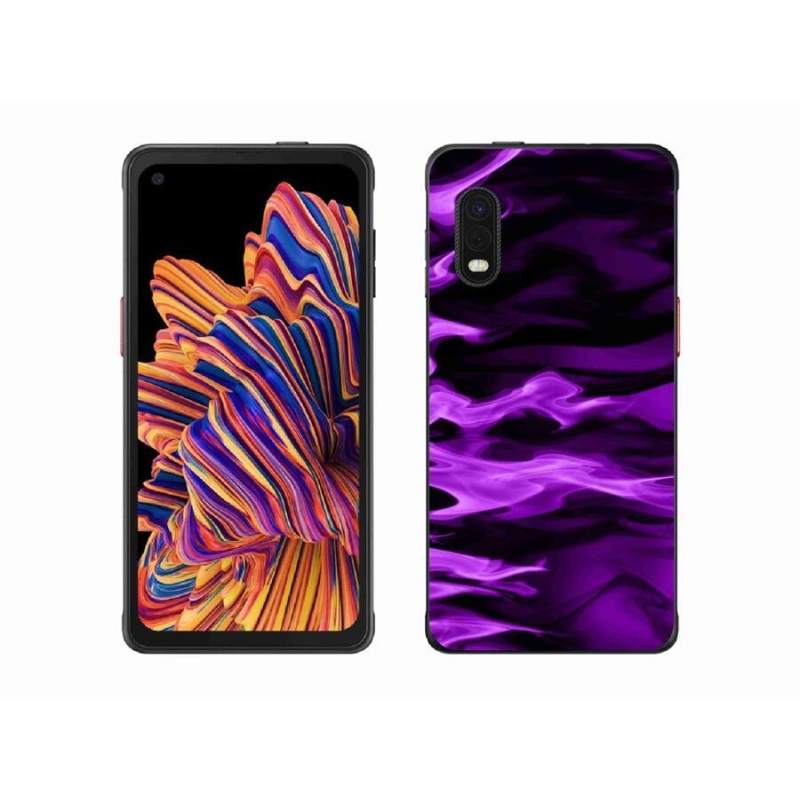 Gelový kryt mmCase na mobil Samsung Galaxy Xcover Pro - abstraktní vzor 9