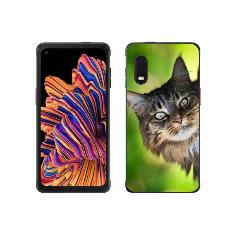 Gelový kryt mmCase na mobil Samsung Galaxy Xcover Pro - kočka 3