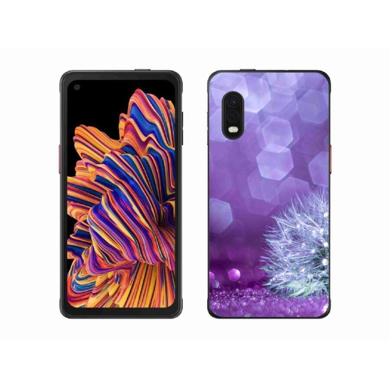 Gelový kryt mmCase na mobil Samsung Galaxy Xcover Pro - odkvetlá pampeliška 2