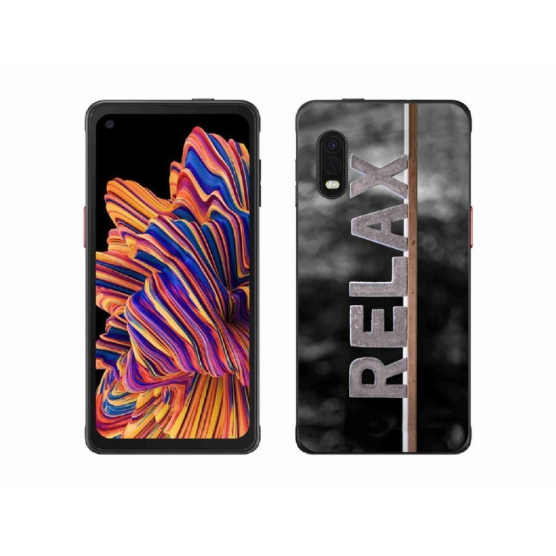 Gelový kryt mmCase na mobil Samsung Galaxy Xcover Pro - relax 1
