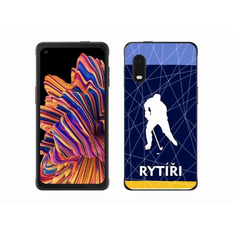 Gelový kryt mmCase na mobil Samsung Galaxy Xcover Pro - Rytíři