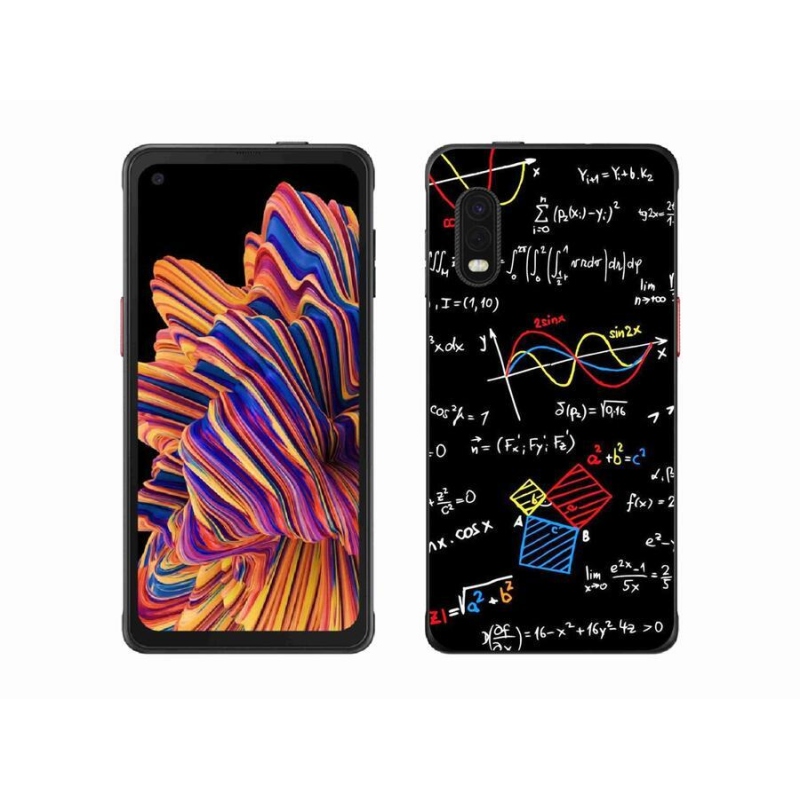 Gelový kryt mmCase na mobil Samsung Galaxy Xcover Pro - vzorečky