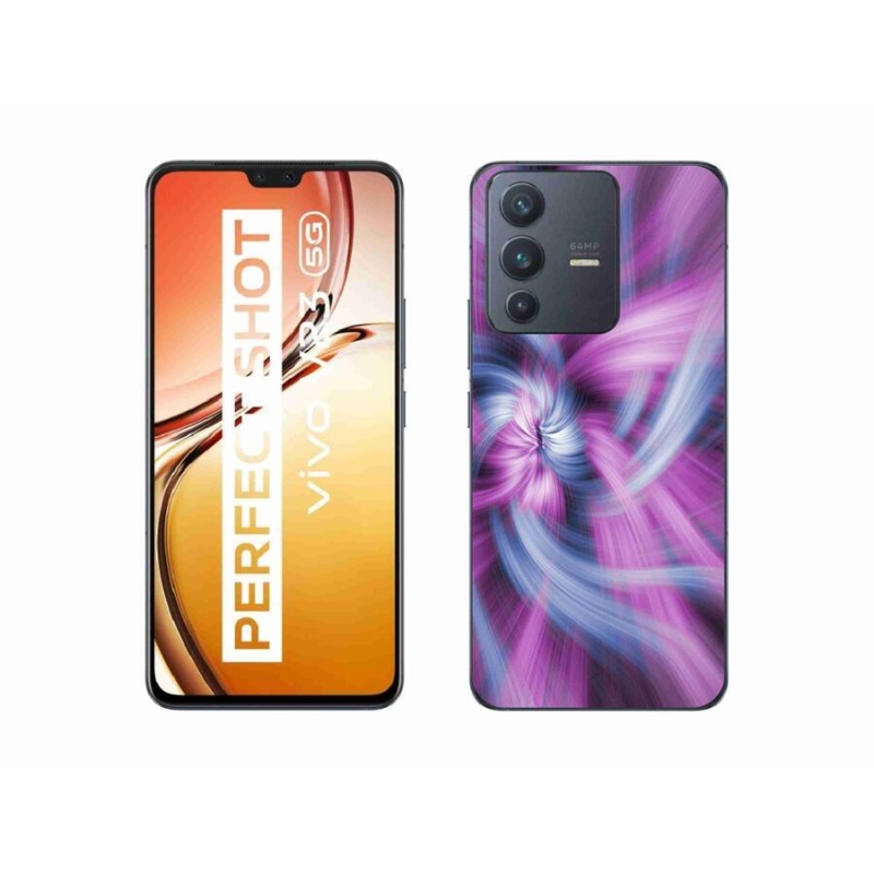 Gelový kryt mmCase na mobil Vivo V23 5G - abstrakt 12
