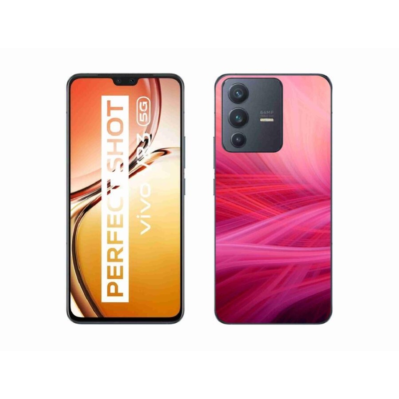 Gelový kryt mmCase na mobil Vivo V23 5G - abstrakt 13