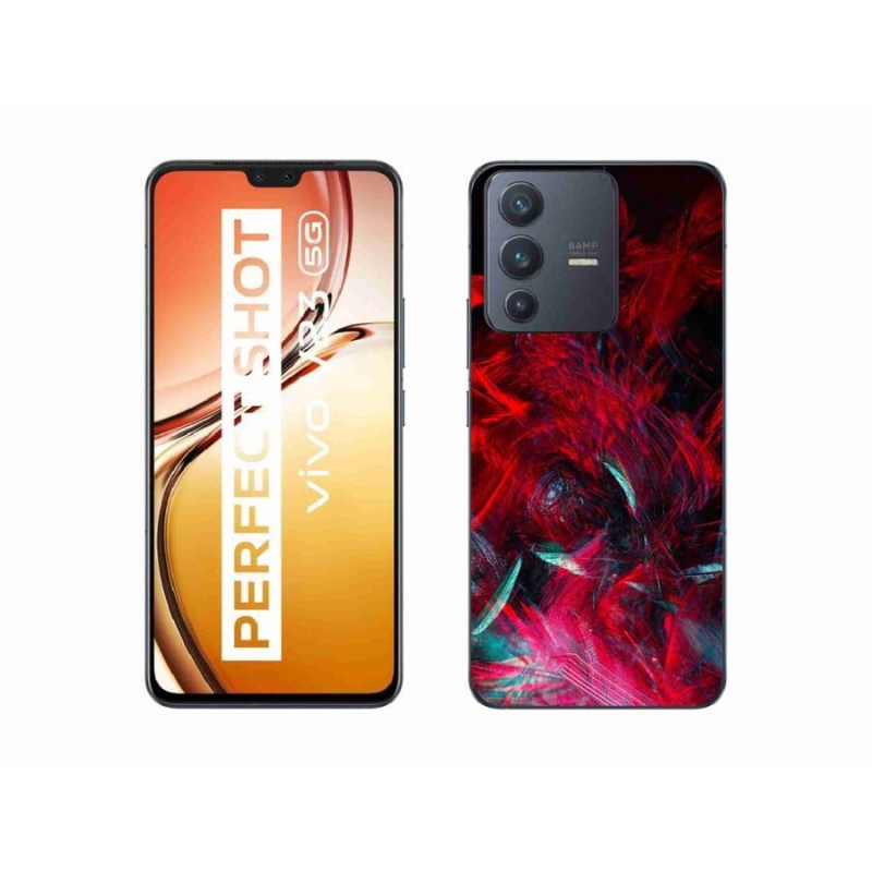 Gelový kryt mmCase na mobil Vivo V23 5G - abstrakt 16
