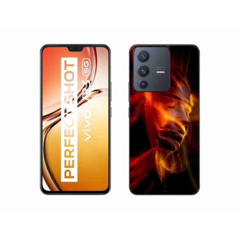 Gelový kryt mmCase na mobil Vivo V23 5G - abstrakt 18
