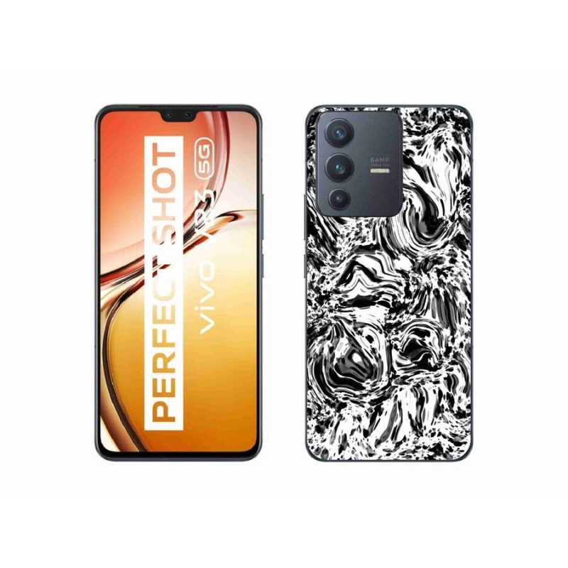 Gelový kryt mmCase na mobil Vivo V23 5G - abstrakt 4