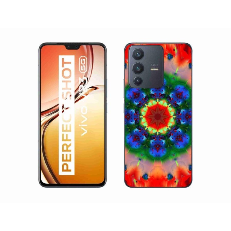 Gelový kryt mmCase na mobil Vivo V23 5G - abstrakt 5