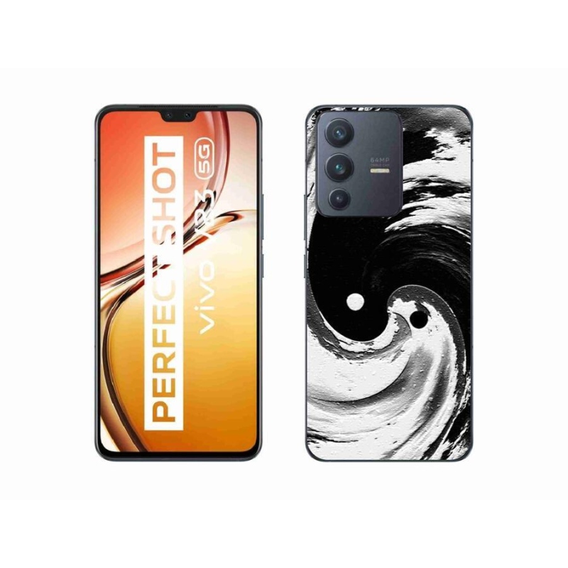 Gelový kryt mmCase na mobil Vivo V23 5G - abstrakt 8