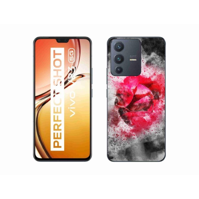 Gelový kryt mmCase na mobil Vivo V23 5G - abstrakt 9