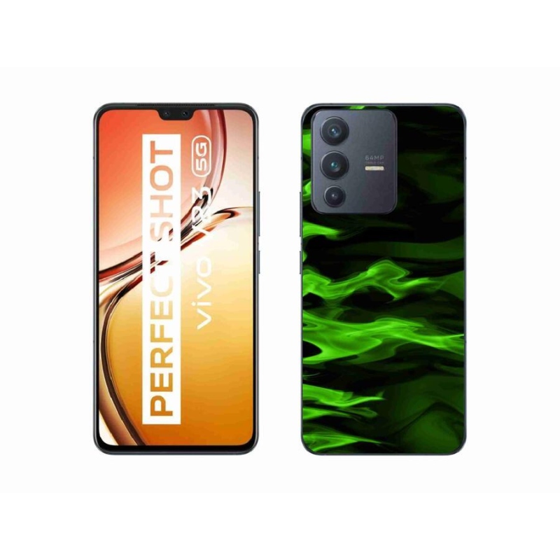 Gelový kryt mmCase na mobil Vivo V23 5G - abstraktní vzor 10