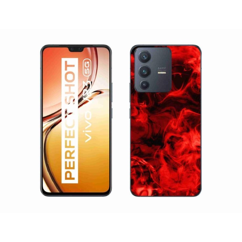 Gelový kryt mmCase na mobil Vivo V23 5G - abstraktní vzor 11