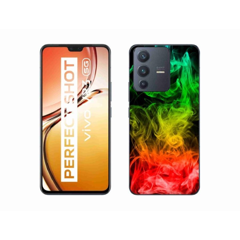 Gelový kryt mmCase na mobil Vivo V23 5G - abstraktní vzor 7