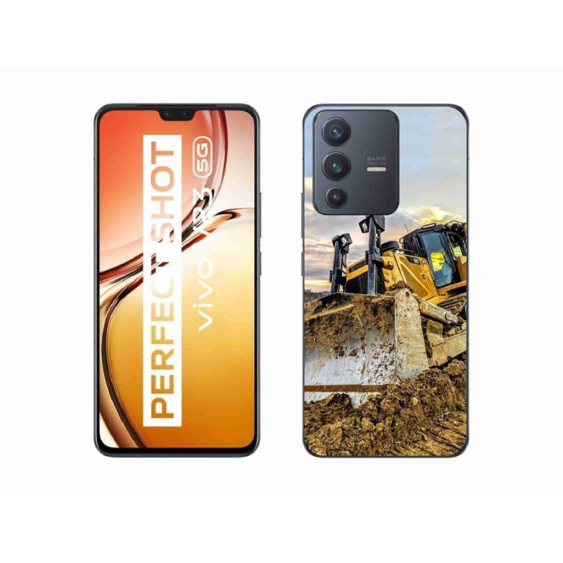 Gelový kryt mmCase na mobil Vivo V23 5G - bagr