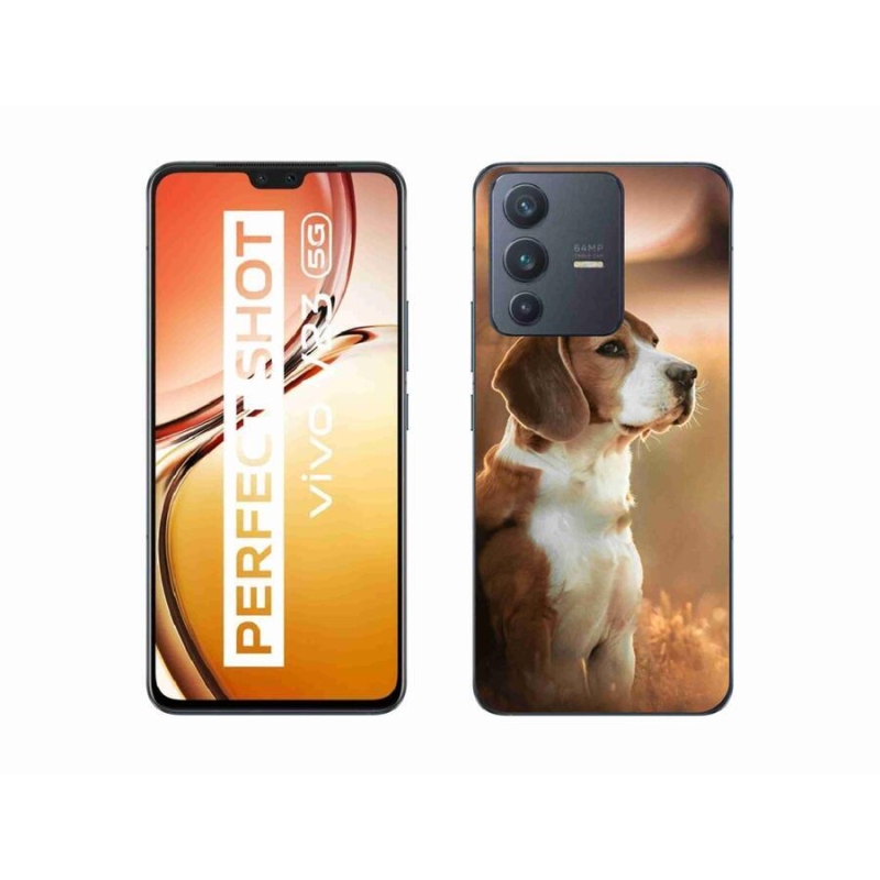Gelový kryt mmCase na mobil Vivo V23 5G - bígl