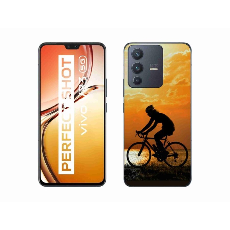 Gelový kryt mmCase na mobil Vivo V23 5G - cyklovýlet