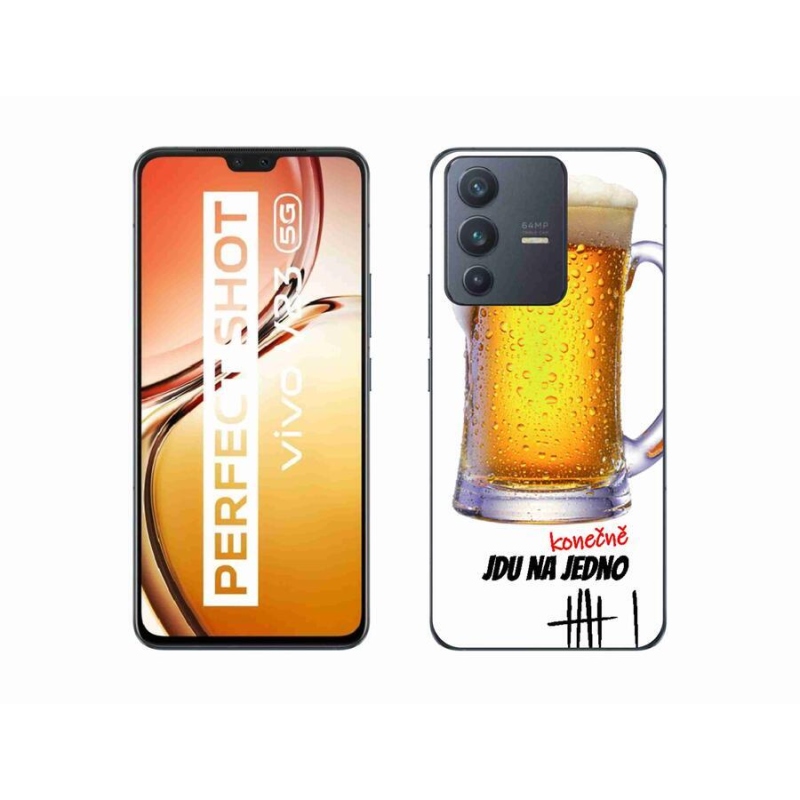 Gelový kryt mmCase na mobil Vivo V23 5G - jdu na jedno
