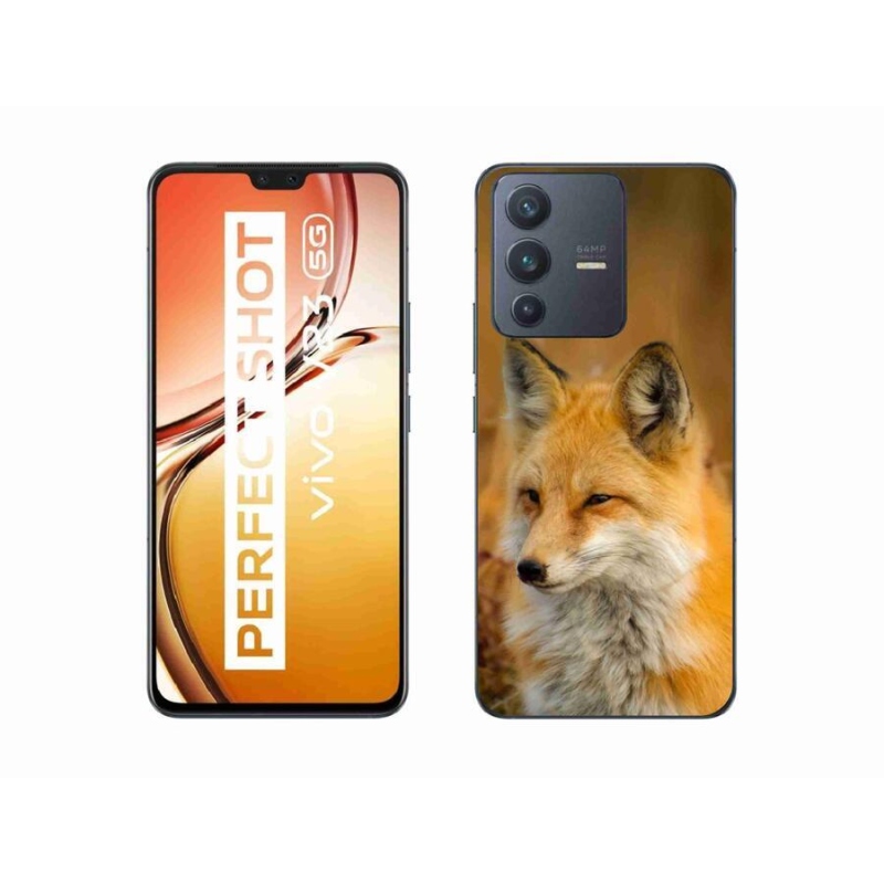 Gelový kryt mmCase na mobil Vivo V23 5G - liška