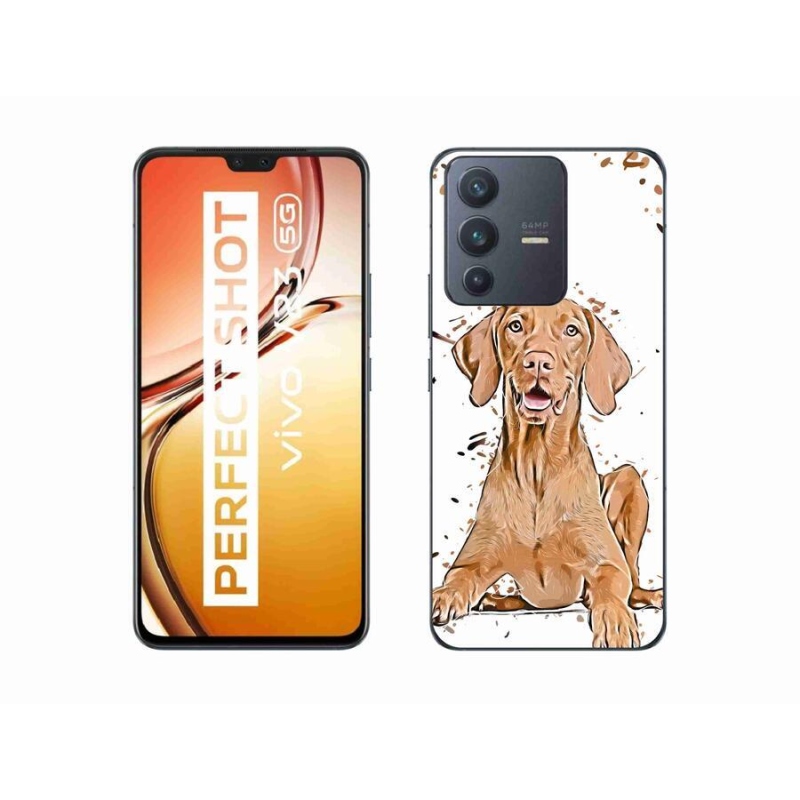 Gelový kryt mmCase na mobil Vivo V23 5G - maďar