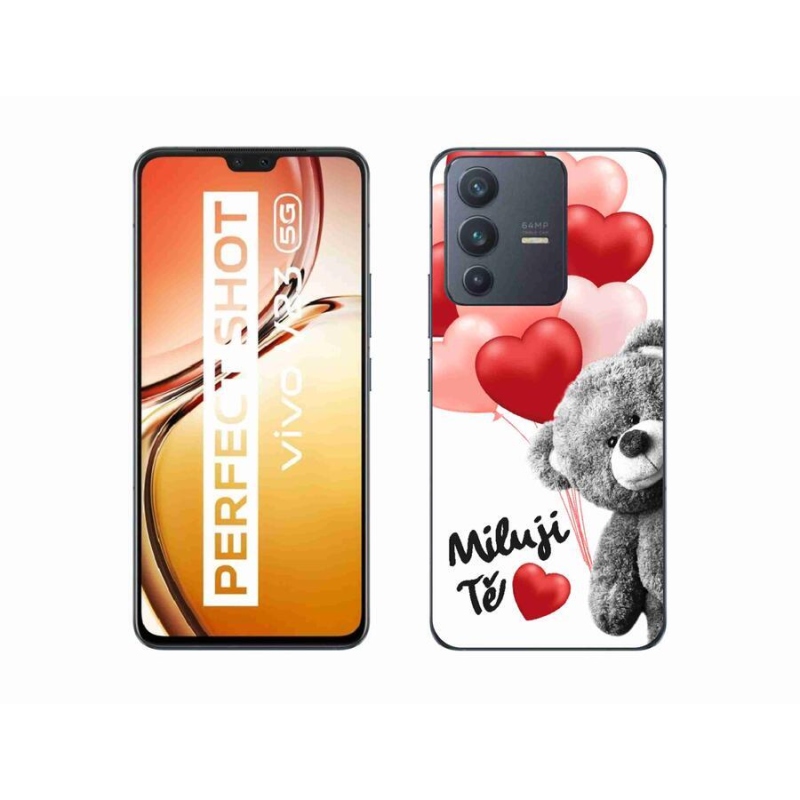 Gelový kryt mmCase na mobil Vivo V23 5G - miluji Tě