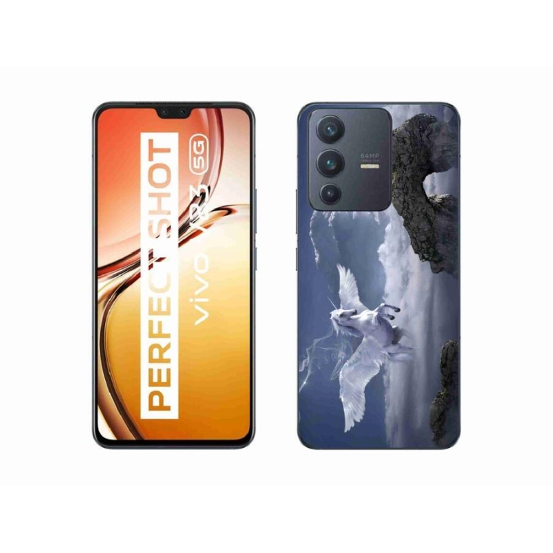 Gelový kryt mmCase na mobil Vivo V23 5G - pegas