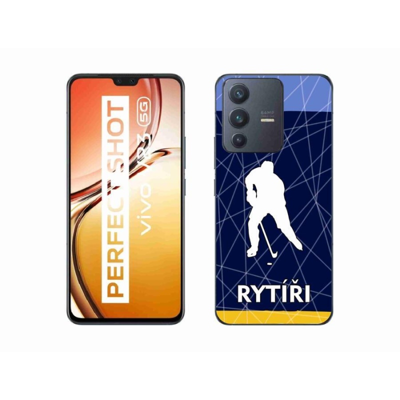 Gelový kryt mmCase na mobil Vivo V23 5G - Rytíři