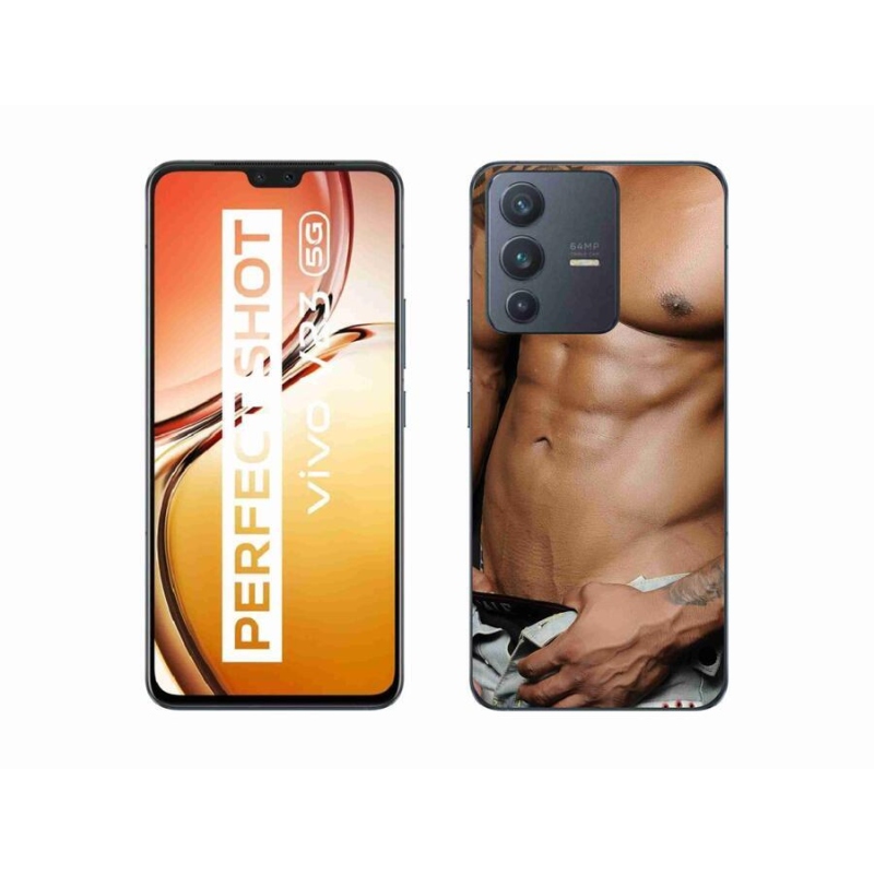 Gelový kryt mmCase na mobil Vivo V23 5G - sexy muž