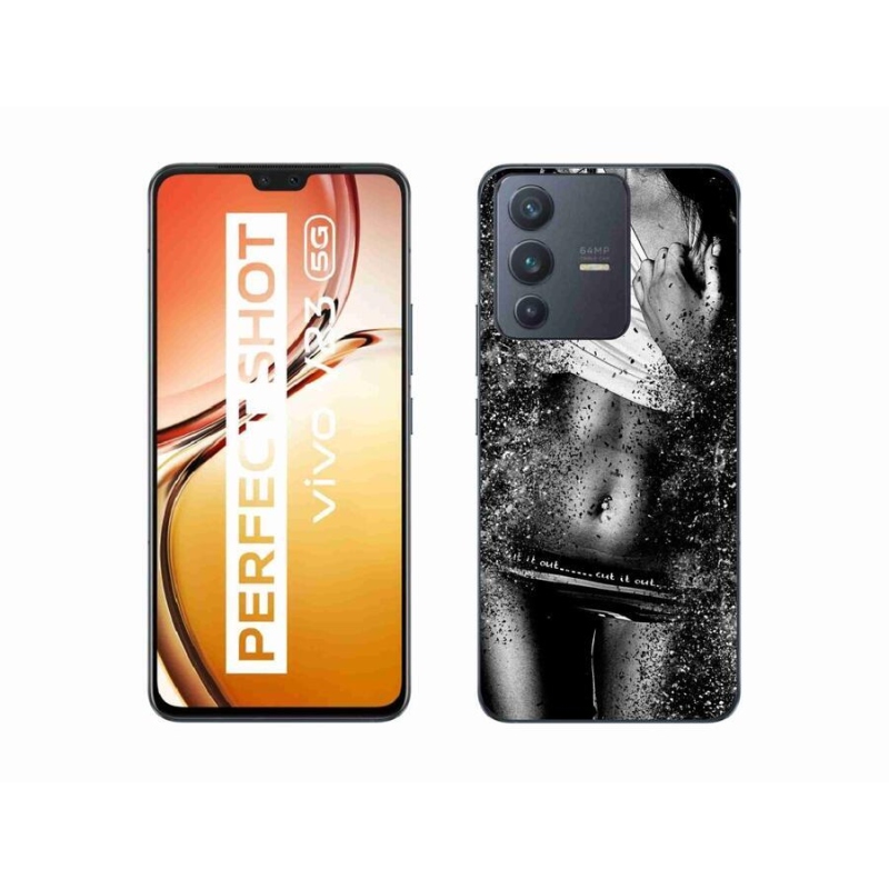 Gelový kryt mmCase na mobil Vivo V23 5G - sexy žena 1