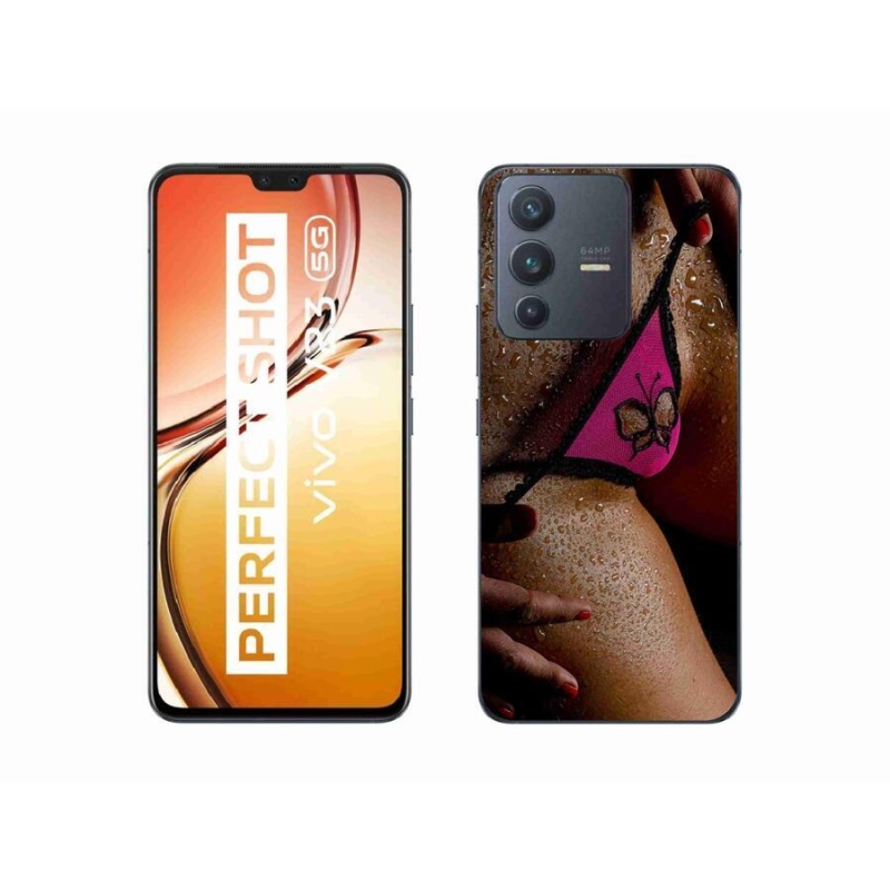 Gelový kryt mmCase na mobil Vivo V23 5G - sexy žena