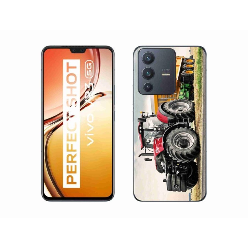 Gelový kryt mmCase na mobil Vivo V23 5G - traktor 3