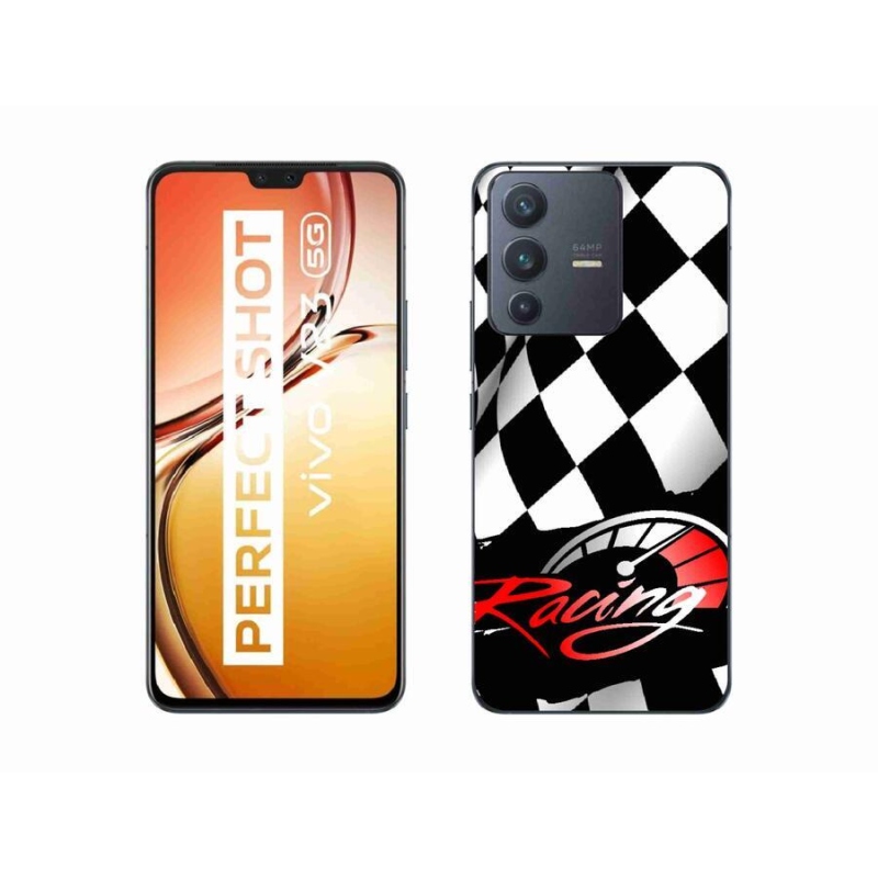 Gelový kryt mmCase na mobil Vivo V23 5G - závodění