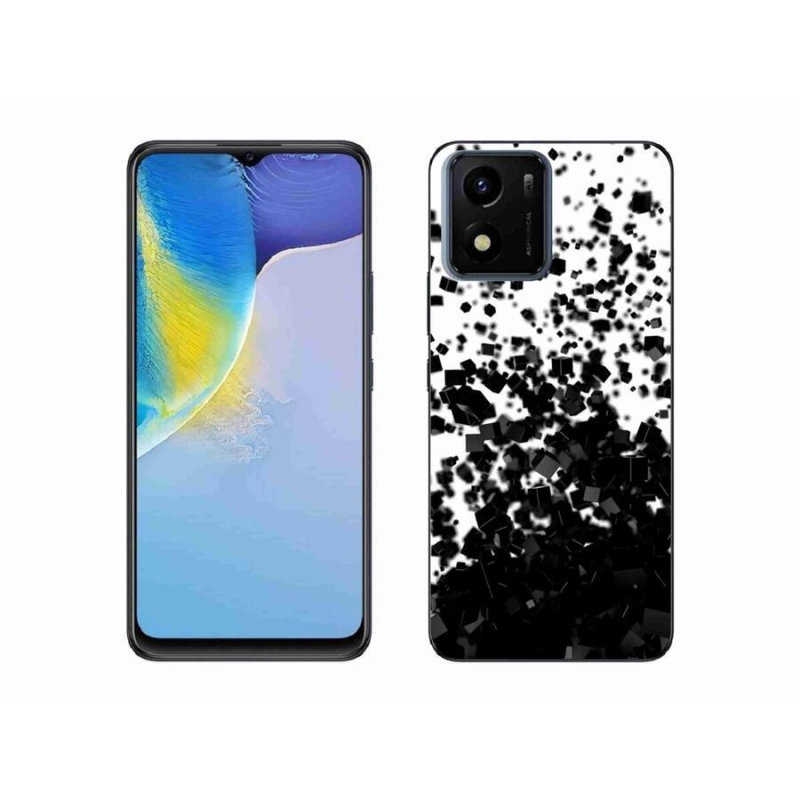 Gelový kryt mmCase na mobil Vivo Y01 - abstraktní vzor 1