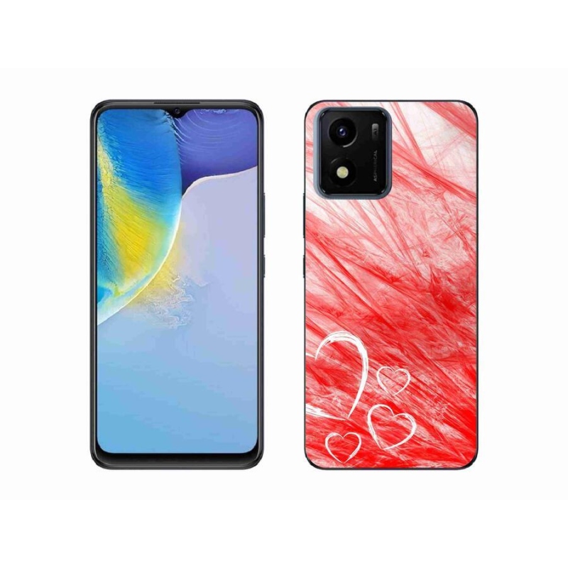 Gelový kryt mmCase na mobil Vivo Y01 - heart