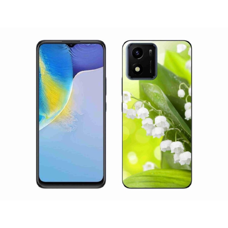 Gelový kryt mmCase na mobil Vivo Y01 - konvalinka