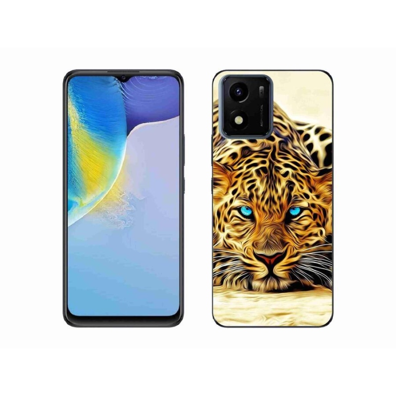 Gelový kryt mmCase na mobil Vivo Y01 - kreslený tygr