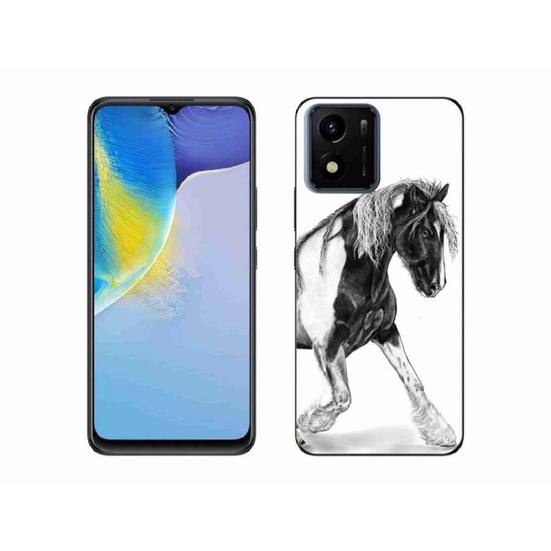 Gelový kryt mmCase na mobil Vivo Y01 - kůň