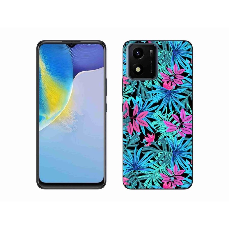 Gelový kryt mmCase na mobil Vivo Y01 - květiny 3